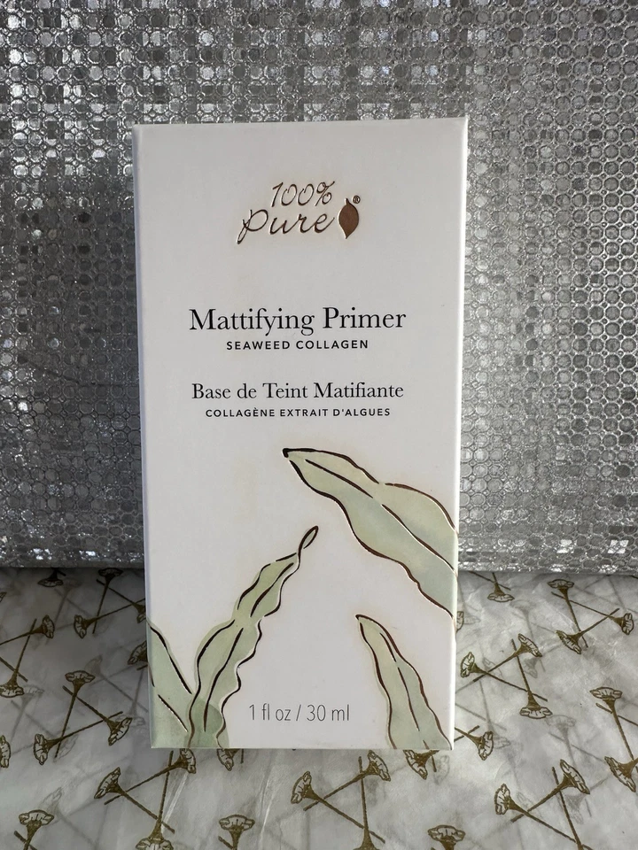100% Pure Mattifying Primer 30ml New and Boxed, Tube is Sealed. - Image 1 of 1