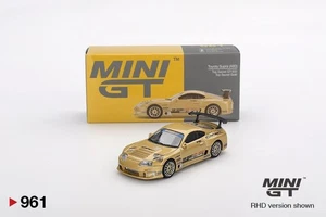 Mini GT MGT00961RHD Toyota Supra (A80) Top Secret GT-300 Top Secret Gold Die ... - Foto 1 di 3