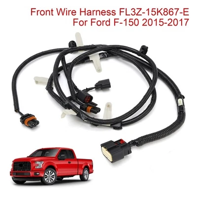 Arnés de cables delantero FL3Z-15K867-E para Ford F-150 2015-2017 Foto 1 de 4
