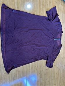 Lululemon Shirt Herren Struktur Training Kurzarm XL LM3CXTS Burgundy - Bild 1 von 7