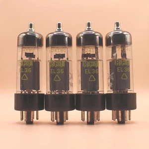 4x New EL36 RFT Same Date Code (124160) Beam Power Tubes Military VR NOS = 6P31S - Picture 1 of 10