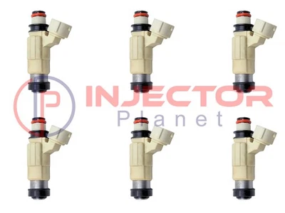 Juego de 6 inyectores de combustible Nikki INP-774 2002-2006 Suzuki XL-7 2,7 L 15710-52D00 OEM Foto 1 de 4