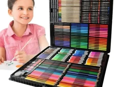 MAALEO 288-teiliges Malkasten Set im Koffer – XXL Künstler Set für Kinder & Erwachsene