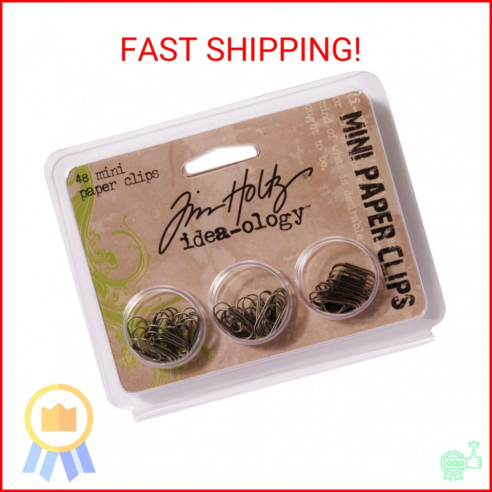 Tim Holtz Idea-ology Mini Paper Clips Th92791