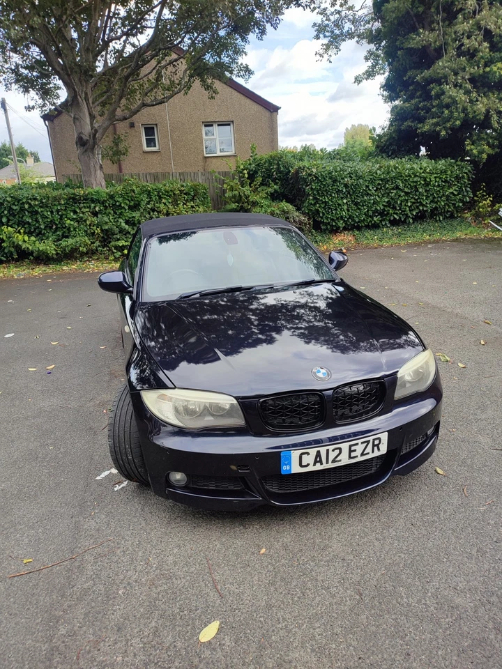 2012 BMW Msport Convertible 1.18d M Sport  Black Manual - Image 1 of 4