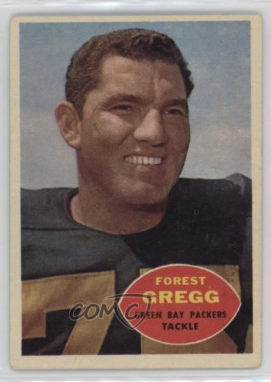 1960 Topps Forrest Gregg #56 Rookie RC HOF - Image 1 of 3