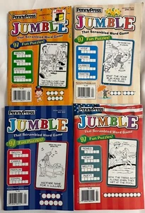 Lot of (4) Penny Press Jumble That Scrambled Word Game Puzzle Books 2022 Lot #1 - Picture 1 of 1