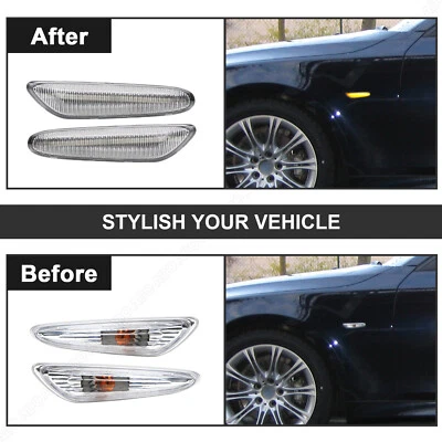 LED Seitenblinker Blinker für BMW 3er E46 E60 E90 E83/X3 E84/X1E81 E82 E87 E88 - Bild 1 von 4