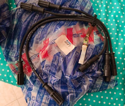 ORIGINALE 7691327 7661100 CAVI CANDELE FIAT UNO PANDA 141 R/86 4x4 1000cc Y10 - Immagine 1 di 3