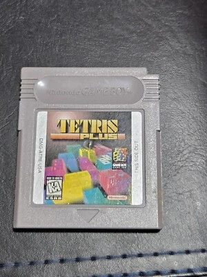 Tetris Plus Nintendo Game Boy Gameboy Original Authentic Vintage Retro! - Image 1 of 2