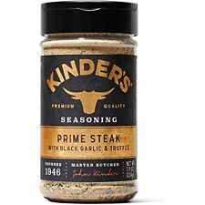Kinder's Prime Steak with Black Garlic and Truffle