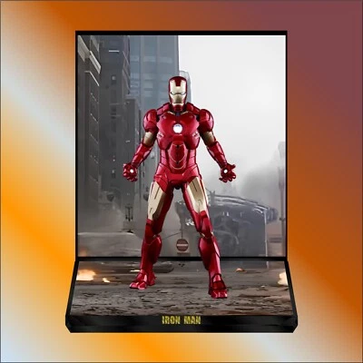 DIORAMA HOT TOYS - ACTIONFIGUR - PUPPE 1/6 - PRO DETOLF IKEA - STAND DISPLAY - IRON MAN - Bild 1 von 4