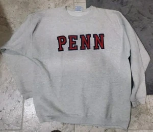 SWEET VINTAGE 1990'S HANES UNIVERSITY OF PENNSYLVANIA SWEATSHIRT MEN'S SIZE 2XL - Picture 1 of 6