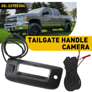 Rear Tailgate Handle Backup HD Camera For Chevy Silverado GMC Sierra 2007-2013 - Imagen 1 de 11