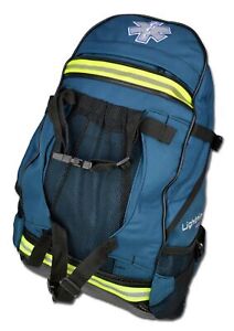 First Responder EMT Backpack Empty Medical Trauma Bag Emergency Aid Organizer LG