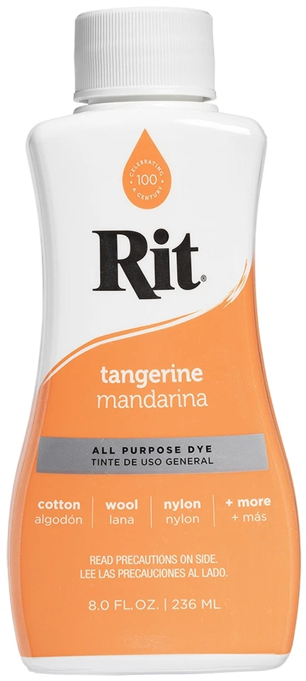 Rit Dye Liquid 8oz-Tangerine,1 pack 1 piece - Image 1 of 1