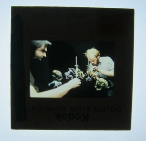 Original STAR WARS 35mm Studio Production Slide PHIL TIPPETT Model Building - Picture 1 of 3