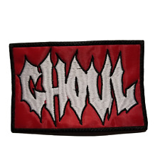 GHOUL  EMBROIDERED PATCH