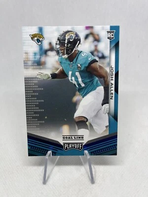 2019 PANINI PLAYOFF GOAL LINE #266 JOSH ALLEN RC JACKSONVILLE JAGUARS - Image 1 of 2