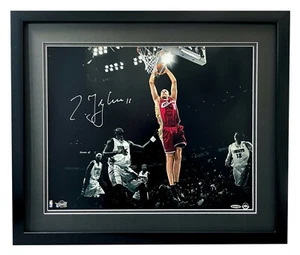  Zydrunas Ilgauskas Signed Cleveland Cavaliers 16x20 Photo Framed UDA COA LeBron - Picture 1 of 5