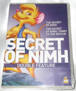 The Secret of NIMH + Timmy To The Rescue DVD Double Feature (New) 80s Animated - Picture 1 of 2