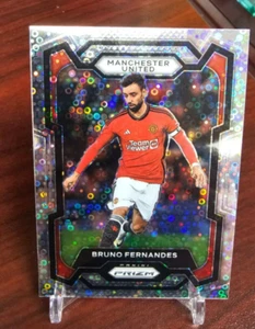 2023 Prizm EPL Bruno Fernandes Manchester United #43 Breakaway Disco - Picture 1 of 1