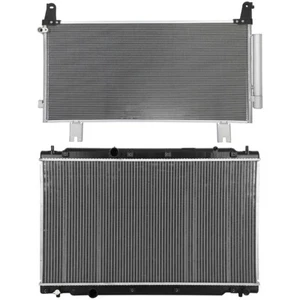 Kit de refrigeración de radiador y condensador de aire acondicionado de aluminio para Honda CR-V 2017-2022 1,5 L 1497 CC - Imagen 1 de 15