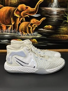 🔥Nike KD Trey 5 VIII White Royal Tint Kevin Durant Basketball Men’s Size 9 Used - Picture 1 of 10