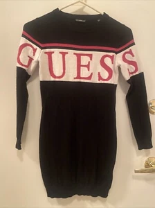 GUESS Girls' Dress Size 10 Black White And Pink - Picture 1 of 7