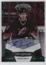 2010-11 Certified Mirror Emerald Signatures /5 Zach Boychuk #29 Auto