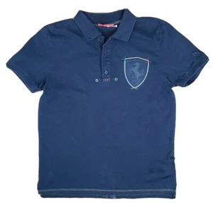 Puma Ferrari Men's Size Small Black Polo Shirt - Picture 1 of 6