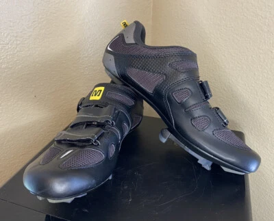 Zapatos negros MAVIC ERGORIDE Fit 2D bicicleta de ciclismo para hombre talla 7,5 300096. Foto 1 de 4