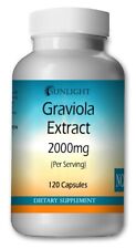 Graviola Extract 2000 mg 120 Capsules, Gluten Free, Soursop, High Potency
