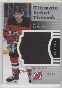 2017 Ultimate Collection 2007-08 Retro Debut Threads /99 Will Butcher Rookie RC