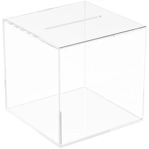 Hucha Transparente Niños Viaje Dinero Caja Transparente Ahorros para Adultos - Imagen 1 de 11