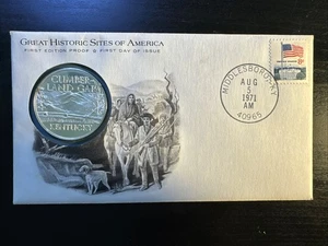 Medalla de prueba Fort Smith 1971, Arkansas - Grandes sitios históricos de América - Imagen 1 de 6