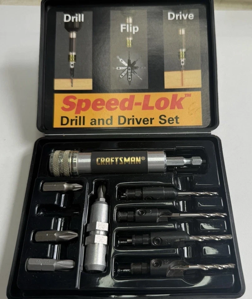 Craftsman Professional Speed-Lok Drill And Driver Set - Image 1 of 4