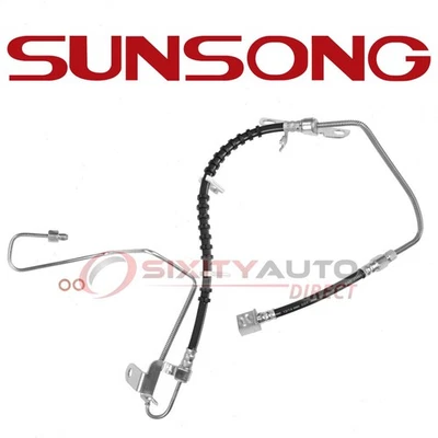 Sunsong Rear Left Brake Hydraulic Hose for 2001-2004 Chrysler Town & Country zz - Image 1 of 4