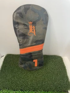 NEW LINKS & KINGS Camo Driver Head Cover Luxury Edition RARE (Titleist FootJoy) - Picture 1 of 3