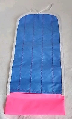 1993 Mattel Camp Barbie Outdoor Fun #67002 Barbie Doll Sleeping Bag Only - Blue  - Image 1 of 4