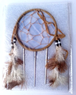 Carillones de viento atrapasueños colgantes de pared plumas y cuentas suroeste de colección NUEVO EN STOCK NUEVO Foto 1 de 4