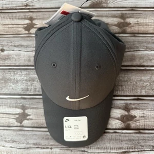Nuevo Nike Dri Fit Rise Club Azul Marino Blanco Swoosh Gorra Sombrero L/XL Unisex Golf FV5563 068 - Imagen 1 de 2
