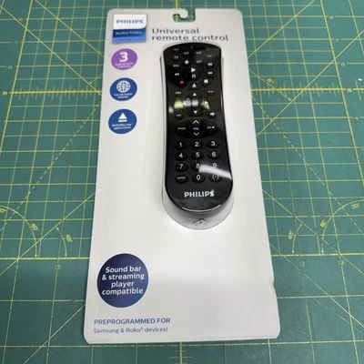 Phillips Audio Video 3 Device Universal Remote Control srp2013 + Manual - Image 1 of 2