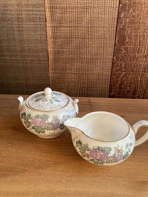 Juego de azucarero y crema Wedgwood AVON MULTICOLOR W3983 Foto 1 de 4