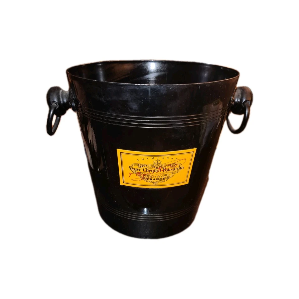 Sektkühler Schwarz Veuve Clicquot Champagner Lutter Germany "Oxford" Vintage Top - Bild 1 von 3