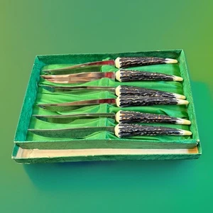 Vintage steak knives cutlery, Baron Solingen, Germany, 6 pcs - Picture 1 of 7