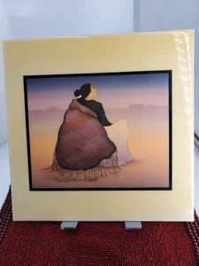 R C Gorman, Catalina de Mora 1989 gerahmt mit Glas, mattiert (B2) - Bild 1 von 12