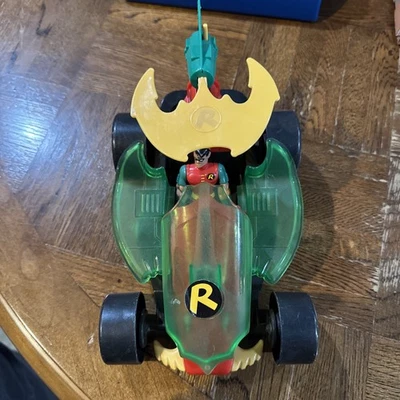 Batman animado, Robin Dragster suelto con figura de Robin BTAS aventuras Foto 1 de 4