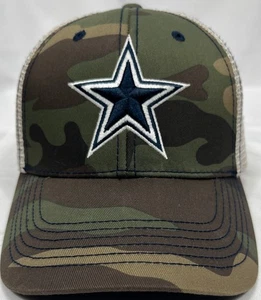 Neu ohne Etikett Dallas Cowboys Mütze Kappe authentisch Camouflage Salute The Troops Druckknopflasche - Bild 1 von 6