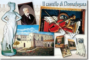 CARTOLINA COLLEZIONE FOTO SICILIA RAGUSA CASTELLO DI DONNAFUGATA BAROCCO - Imagen 1 de 1